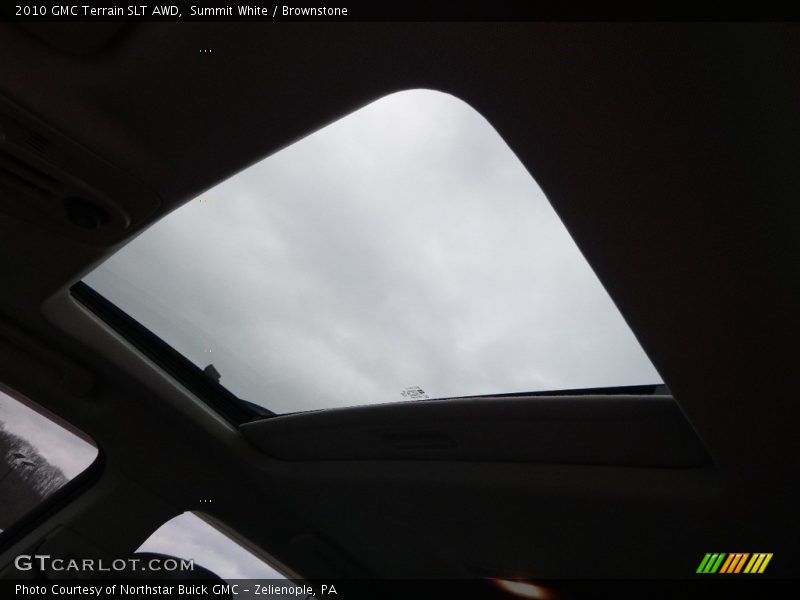 Summit White / Brownstone 2010 GMC Terrain SLT AWD
