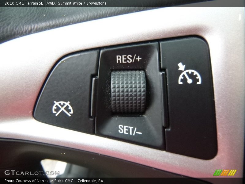Summit White / Brownstone 2010 GMC Terrain SLT AWD