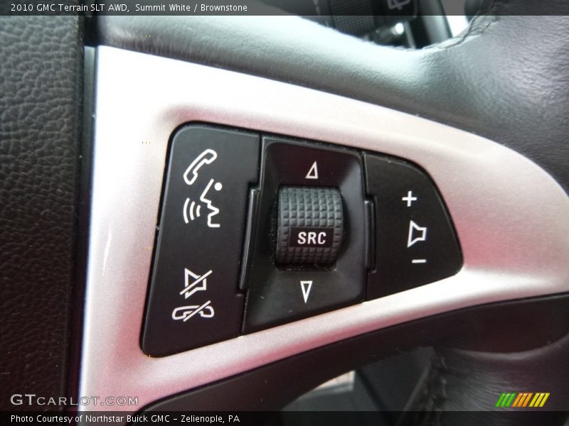Summit White / Brownstone 2010 GMC Terrain SLT AWD