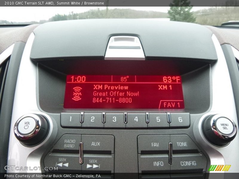Summit White / Brownstone 2010 GMC Terrain SLT AWD