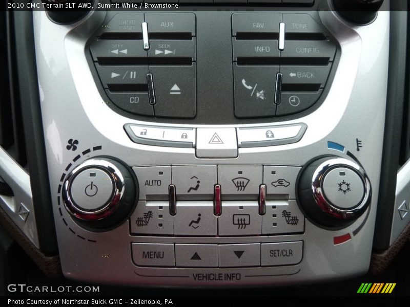 Summit White / Brownstone 2010 GMC Terrain SLT AWD