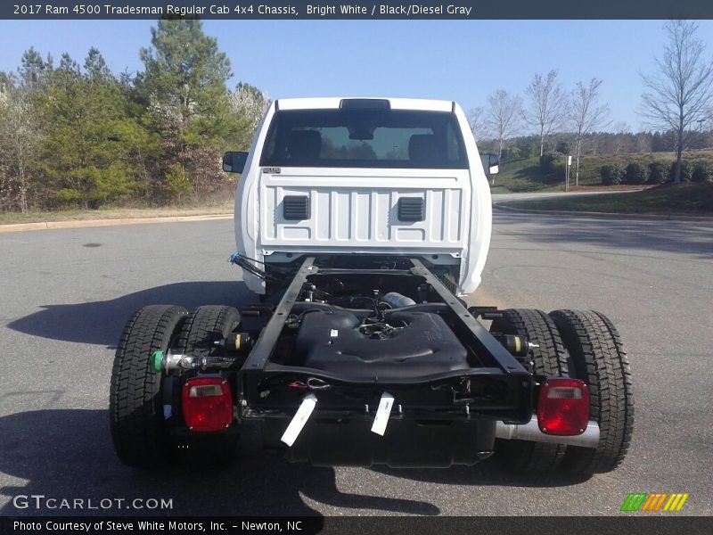 Bright White / Black/Diesel Gray 2017 Ram 4500 Tradesman Regular Cab 4x4 Chassis