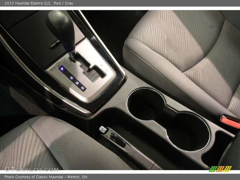 Red / Gray 2013 Hyundai Elantra GLS