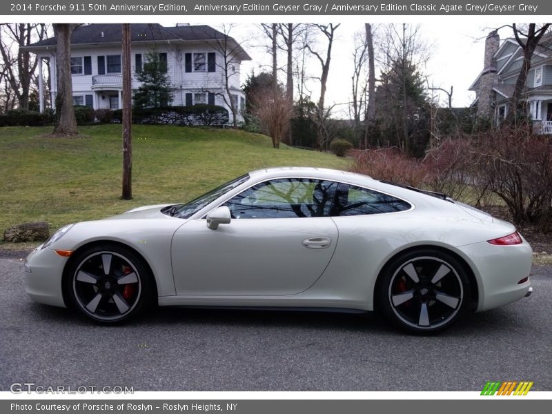 Anniversary Edition Geyser Gray / Anniversary Edition Classic Agate Grey/Geyser Grey 2014 Porsche 911 50th Anniversary Edition