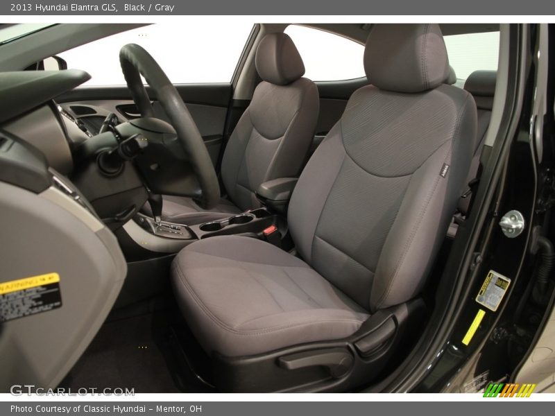 Black / Gray 2013 Hyundai Elantra GLS