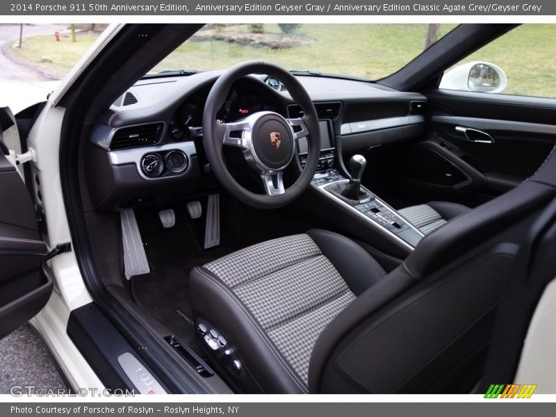  2014 911 50th Anniversary Edition Anniversary Edition Classic Agate Grey/Geyser Grey Interior