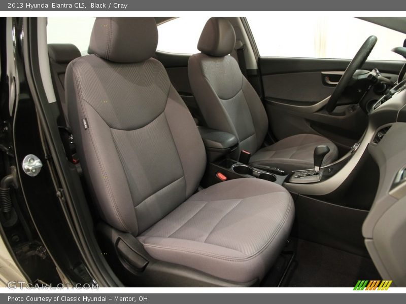 Black / Gray 2013 Hyundai Elantra GLS
