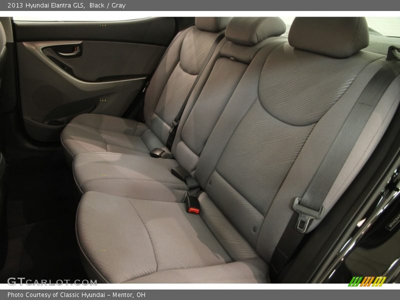 Black / Gray 2013 Hyundai Elantra GLS