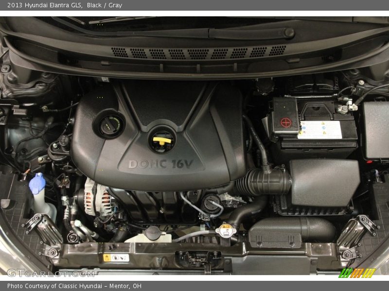 Black / Gray 2013 Hyundai Elantra GLS