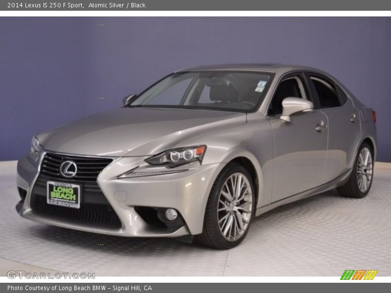 Atomic Silver / Black 2014 Lexus IS 250 F Sport
