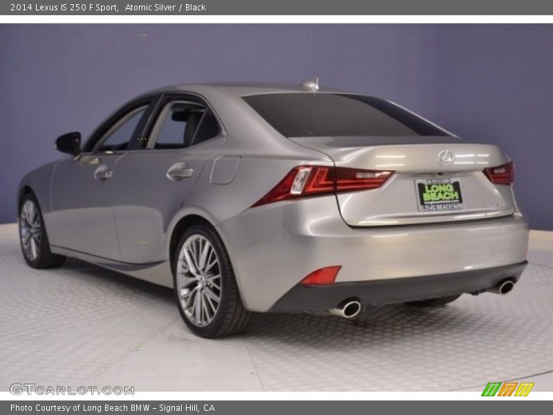 Atomic Silver / Black 2014 Lexus IS 250 F Sport