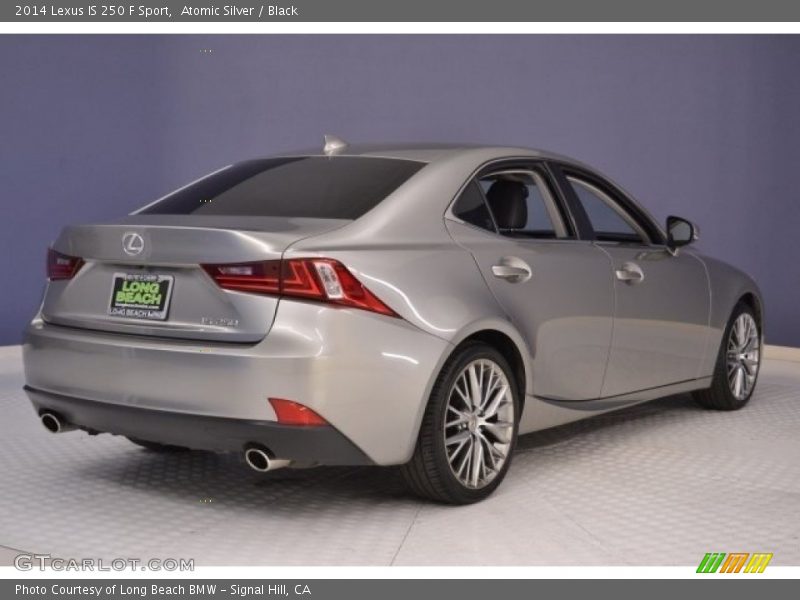 Atomic Silver / Black 2014 Lexus IS 250 F Sport