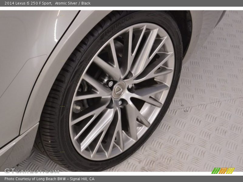 Atomic Silver / Black 2014 Lexus IS 250 F Sport