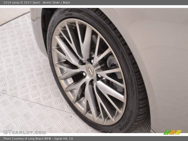 Atomic Silver / Black 2014 Lexus IS 250 F Sport