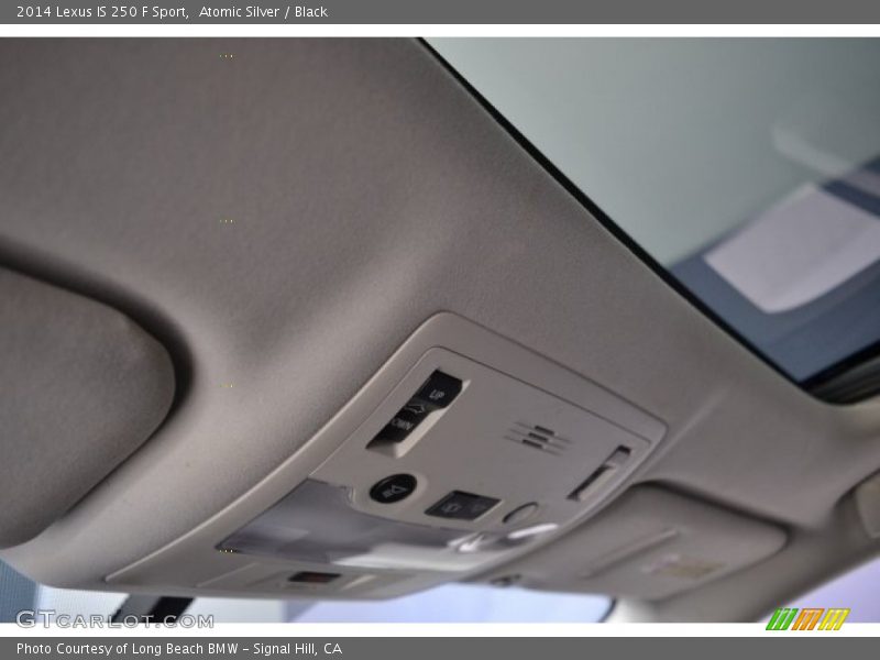 Atomic Silver / Black 2014 Lexus IS 250 F Sport