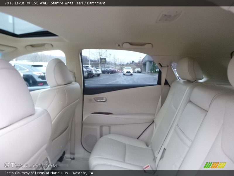 Starfire White Pearl / Parchment 2015 Lexus RX 350 AWD