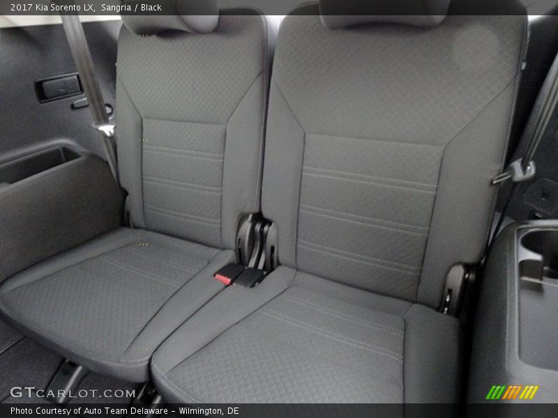 Rear Seat of 2017 Sorento LX