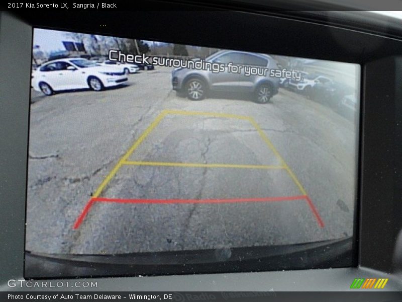 Sangria / Black 2017 Kia Sorento LX