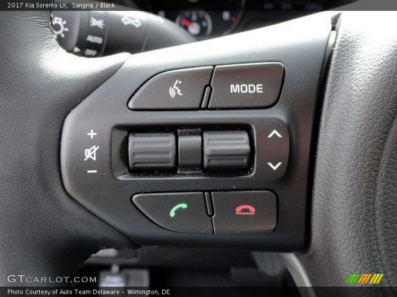 Sangria / Black 2017 Kia Sorento LX