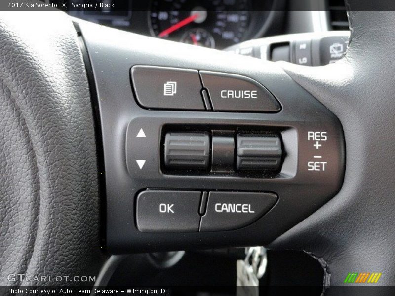 Sangria / Black 2017 Kia Sorento LX