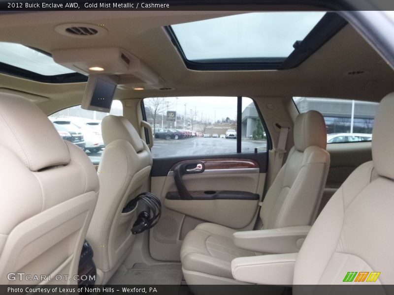 Gold Mist Metallic / Cashmere 2012 Buick Enclave AWD