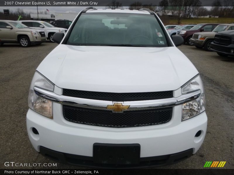 Summit White / Dark Gray 2007 Chevrolet Equinox LS