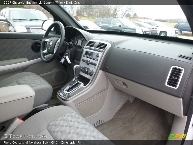 Summit White / Dark Gray 2007 Chevrolet Equinox LS