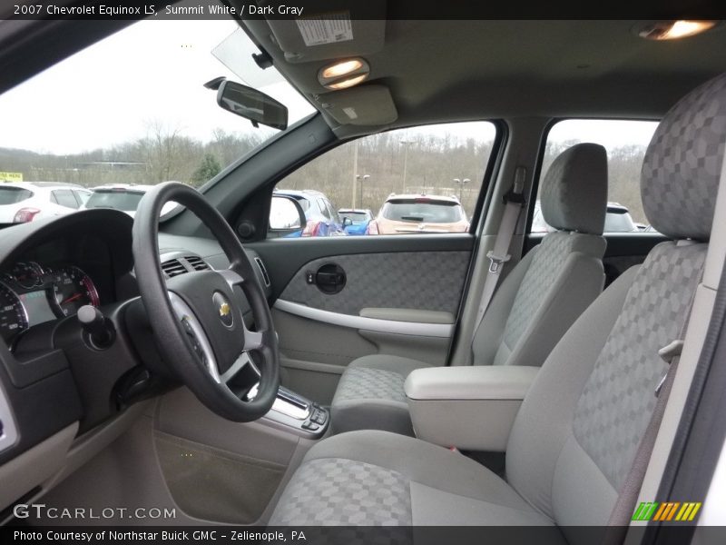 Summit White / Dark Gray 2007 Chevrolet Equinox LS