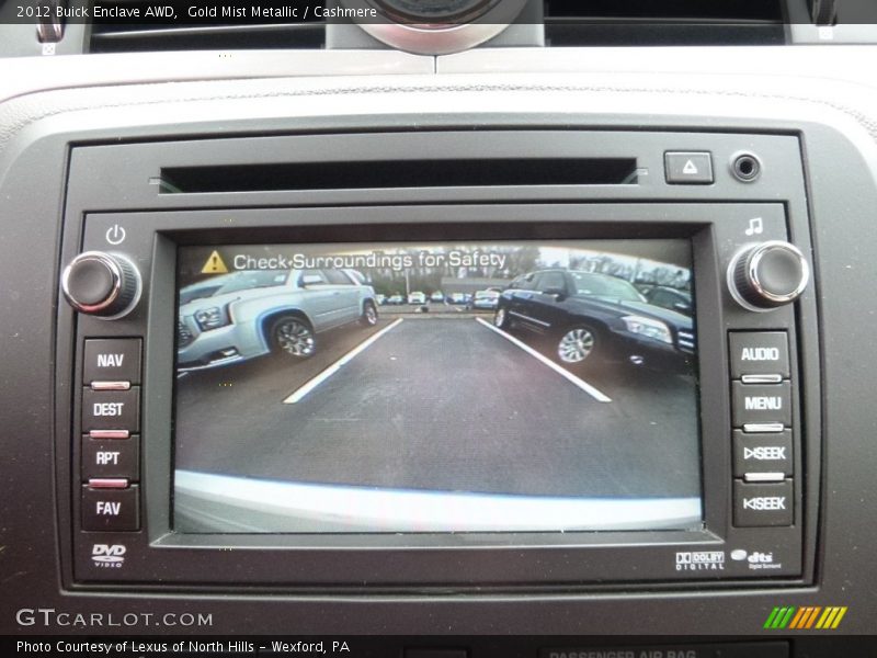 Gold Mist Metallic / Cashmere 2012 Buick Enclave AWD