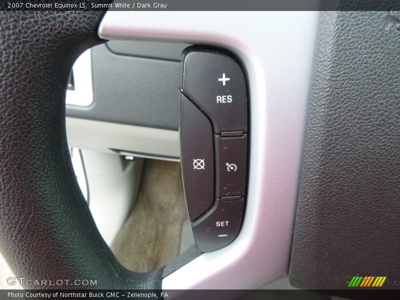 Controls of 2007 Equinox LS