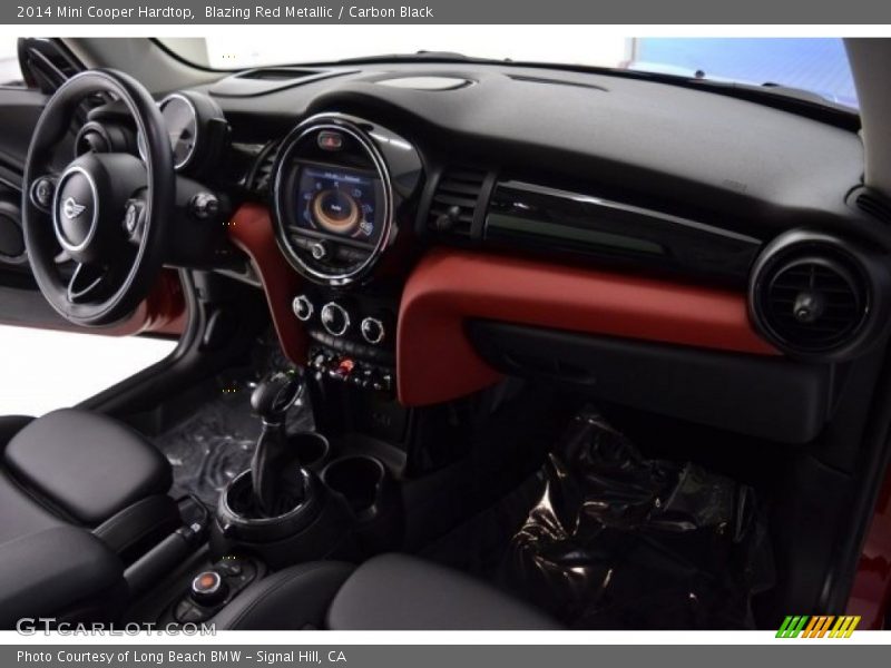 Blazing Red Metallic / Carbon Black 2014 Mini Cooper Hardtop