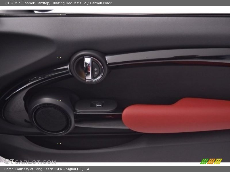 Blazing Red Metallic / Carbon Black 2014 Mini Cooper Hardtop