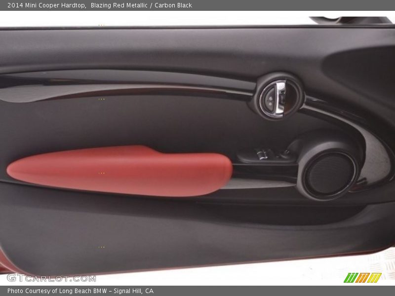 Blazing Red Metallic / Carbon Black 2014 Mini Cooper Hardtop