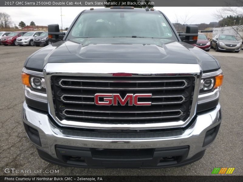 Dark Slate Metallic / Jet Black/Dark Ash 2017 GMC Sierra 2500HD Double Cab 4x4