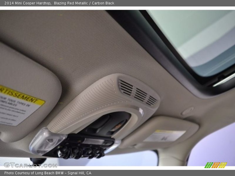 Blazing Red Metallic / Carbon Black 2014 Mini Cooper Hardtop