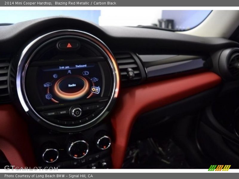 Blazing Red Metallic / Carbon Black 2014 Mini Cooper Hardtop