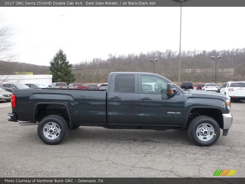 Dark Slate Metallic / Jet Black/Dark Ash 2017 GMC Sierra 2500HD Double Cab 4x4