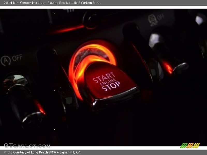 Blazing Red Metallic / Carbon Black 2014 Mini Cooper Hardtop