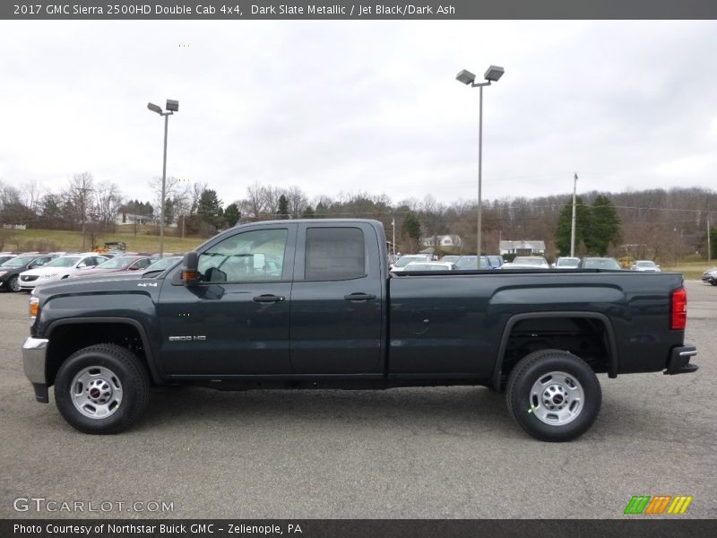 Dark Slate Metallic / Jet Black/Dark Ash 2017 GMC Sierra 2500HD Double Cab 4x4