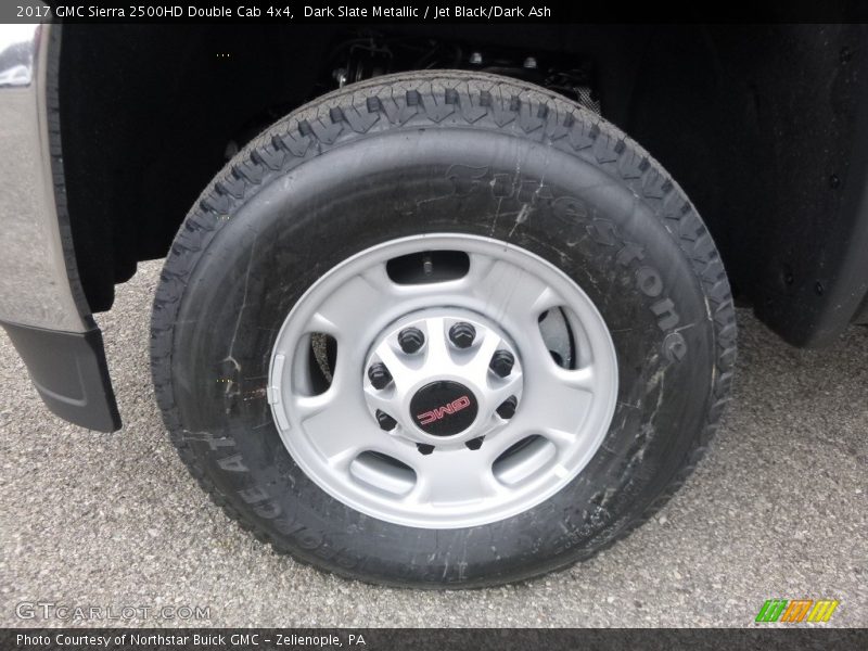 Dark Slate Metallic / Jet Black/Dark Ash 2017 GMC Sierra 2500HD Double Cab 4x4