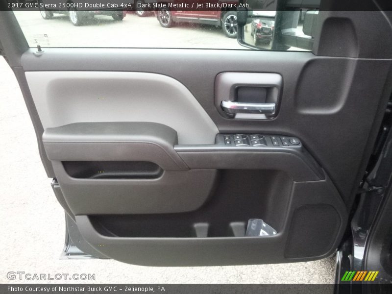 Dark Slate Metallic / Jet Black/Dark Ash 2017 GMC Sierra 2500HD Double Cab 4x4
