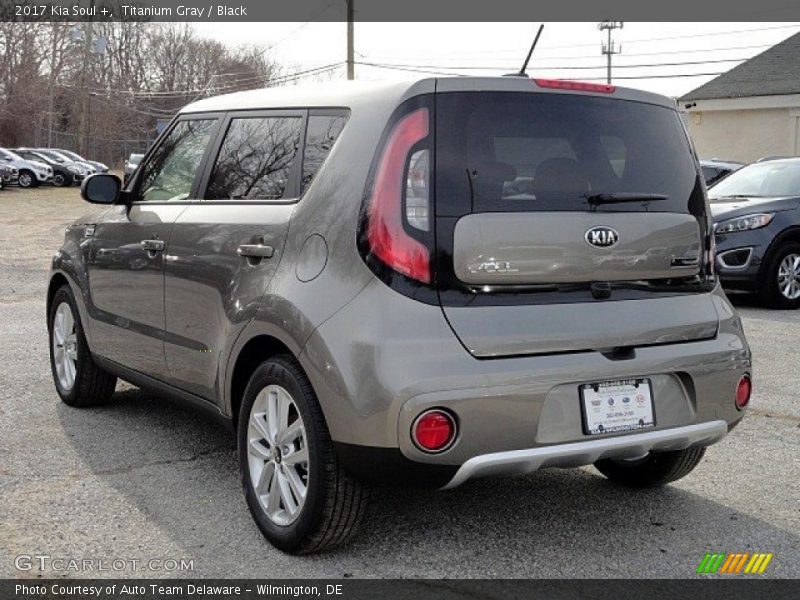 Titanium Gray / Black 2017 Kia Soul +