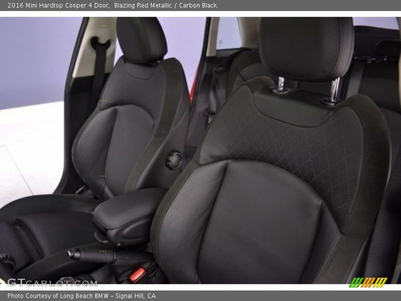 Blazing Red Metallic / Carbon Black 2016 Mini Hardtop Cooper 4 Door