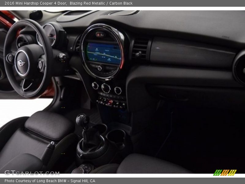 Blazing Red Metallic / Carbon Black 2016 Mini Hardtop Cooper 4 Door