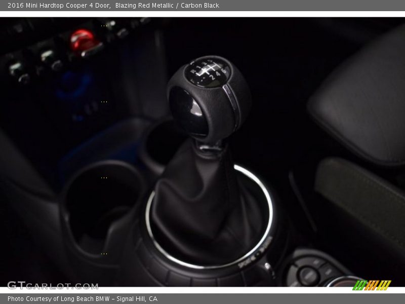 Blazing Red Metallic / Carbon Black 2016 Mini Hardtop Cooper 4 Door