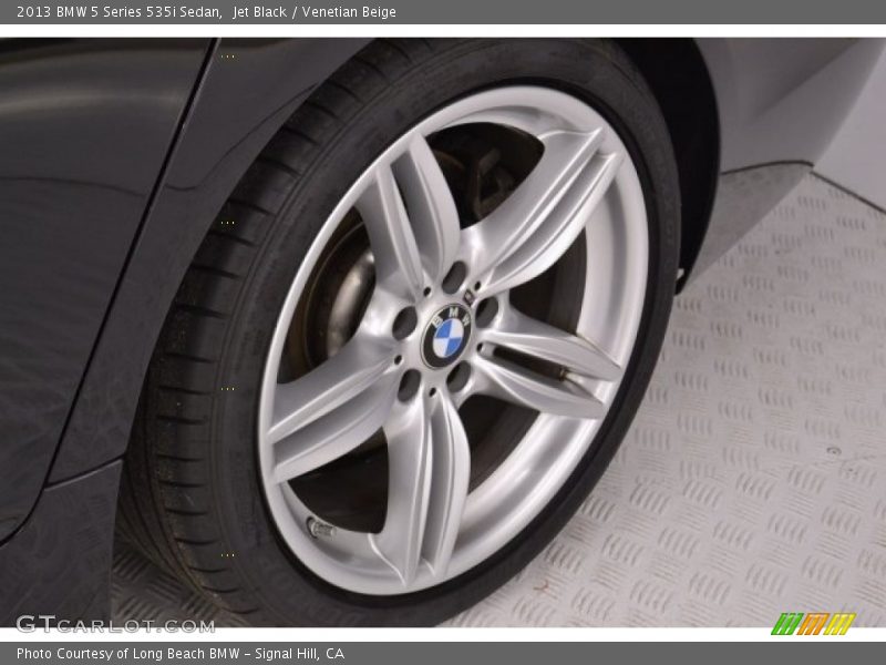 Jet Black / Venetian Beige 2013 BMW 5 Series 535i Sedan