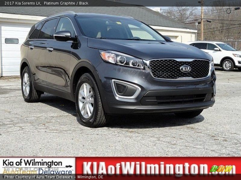 Platinum Graphite / Black 2017 Kia Sorento LX