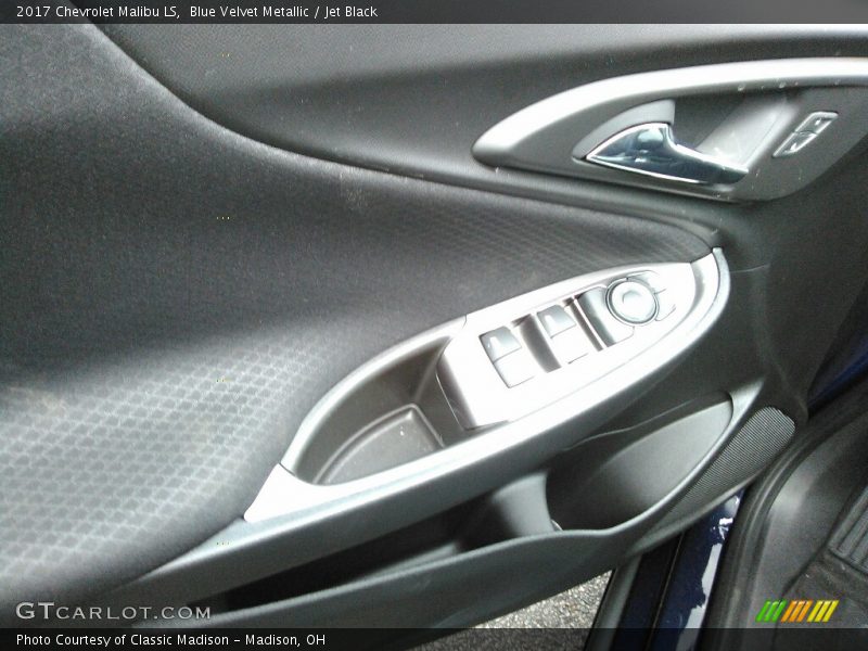 Blue Velvet Metallic / Jet Black 2017 Chevrolet Malibu LS