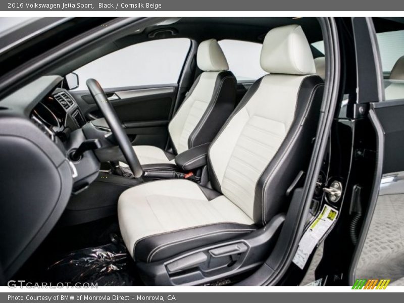 Front Seat of 2016 Jetta Sport