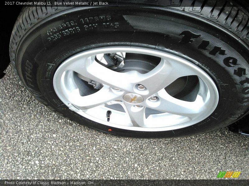 Blue Velvet Metallic / Jet Black 2017 Chevrolet Malibu LS